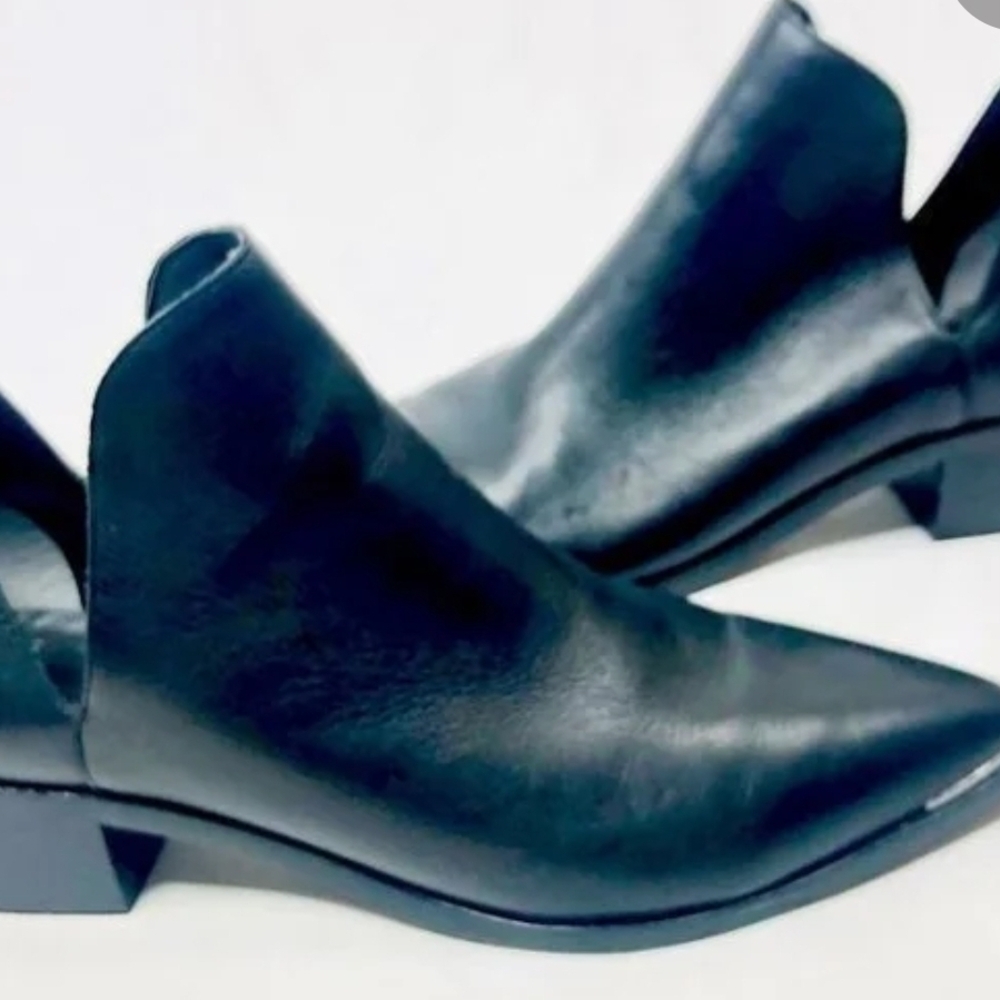Marc Fisher Black Ankle Booties - Picture 7 of 8